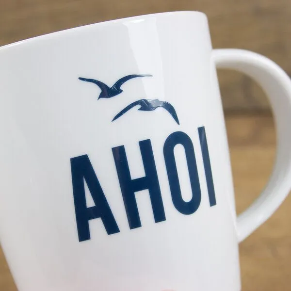 Bow & Hummingbird Bow & Hummingbird Großer Porzellanbecher Ahoi – Produktbild 2 von 4