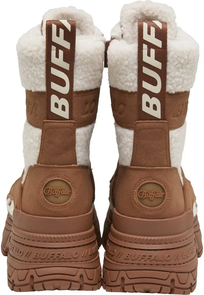 Buffalo Buffalo FUSION COM HI WARM - VEGAN NUBUCK/FUR Stiefel – Produktbild 2 von 5