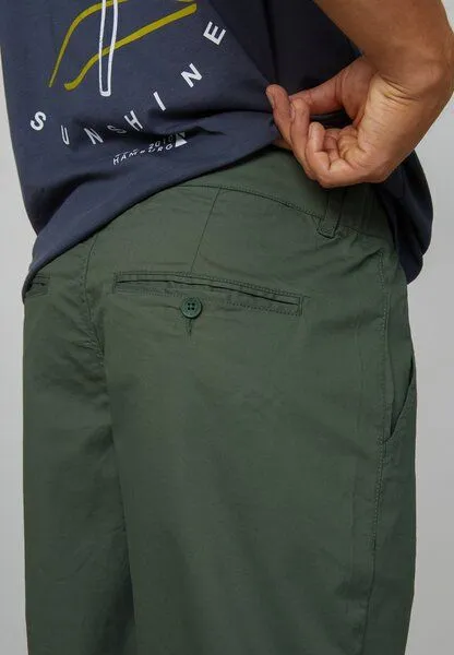 recolution Herren Shorts aus Bio-Baumwolle - MAJORAM - recolution, Khaki (grün), – Produktbild 1 von 4