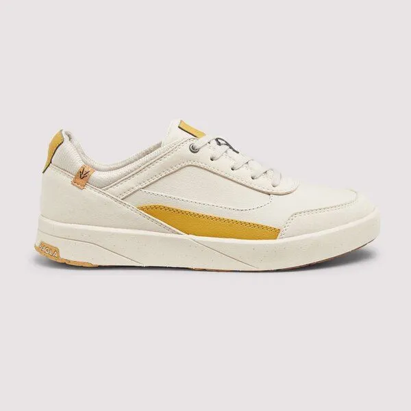 SAOLA SAOLA Quito W - leicht & vegan Sneaker mit elastischen Schnürsenkeln, Sand camel, – Produktbild 1 von 4