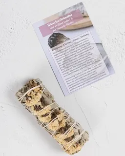 Oh Shanti Oh Shanti Räucherbündel Weißer Salbei & Sinuata Blüten – Produktbild 1 von 1