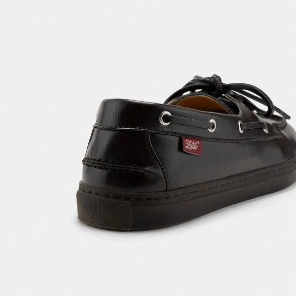 Zèta Zèta Lagos Schoko-Lederimitat, Schwarz, – Produktbild 4 von 4