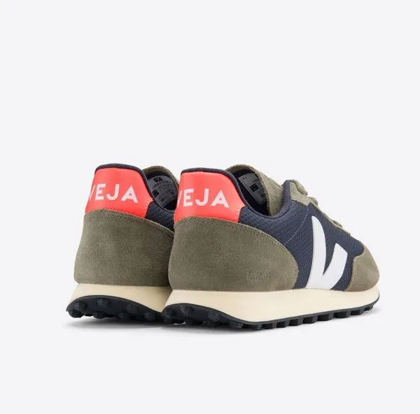 Veja Veja Sneaker Damen - Rio Branco Alveomesh, Blau (nautico white orange fluo), – Produktbild 4 von 4