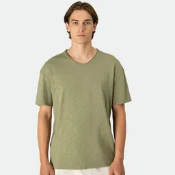 YTWOO YTWOO Herren Slub T-Shirt V-Auschnitt – Produktbild 1 von 1