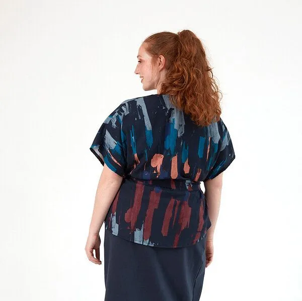 WiDDA berlin WiDDA berlin Gemusterte Bluse ALUNA aus Tencel® – Produktbild 3 von 3