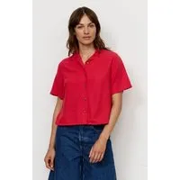 recolution Damen Bluse aus Leinen und LENZING ECOVERO Viskose Mix - CAMELLIA - recolution – Produktbild 1 von 1