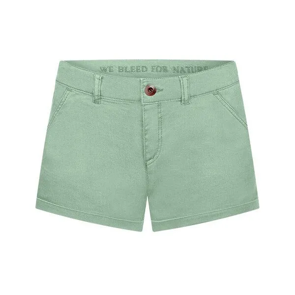 Bleed Bleed Chino Shorts ECOMICRO aus Bio-Baumwolle, Grün, – Produktbild 3 von 4