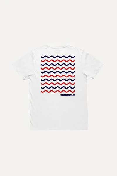 Trendsplant Trendsplant Explanada Organic T-Shirt White, Weiß, – Produktbild 1 von 4