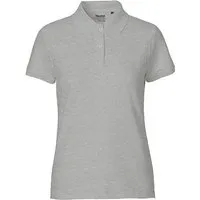 Neutral Neutral® Damen Poloshirt Pique Polo von Neutral, Sports grey, – Produktbild 1 von 1