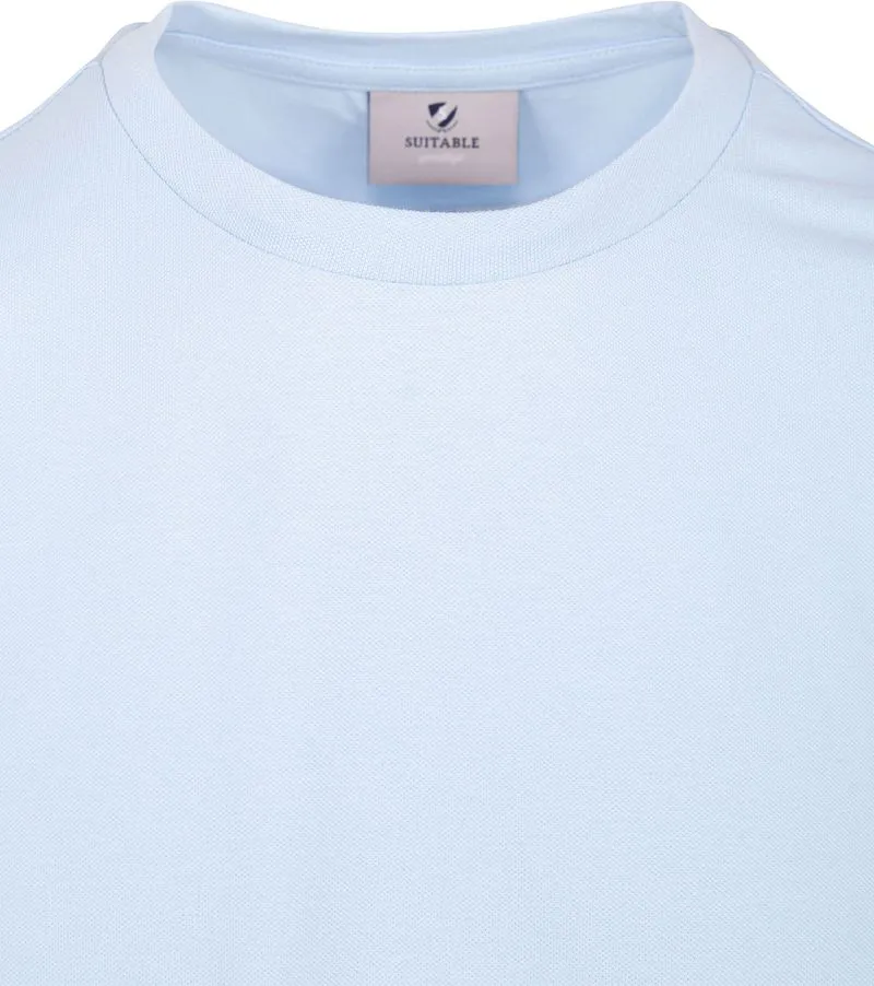 Suitable Suitable T-shirt Ono Hellblau - Größe XL, Hellblau, – Produktbild 3 von 3