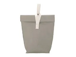 Lunchbag 'Yummy Plus' aus Papyr Gr. L, stone – Produktbild 1 von 1