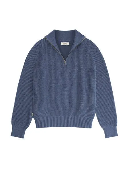 FUXBAU FUXBAU 4Seasons Frauen Troyer, Blaugrau, – Produktbild 3 von 4