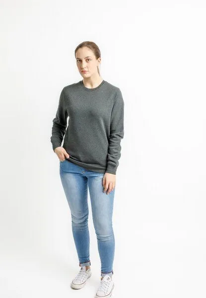 TORLAND TORLAND Unisex Pullover ROLLER, Grau (dark heather grey), – Produktbild 3 von 4