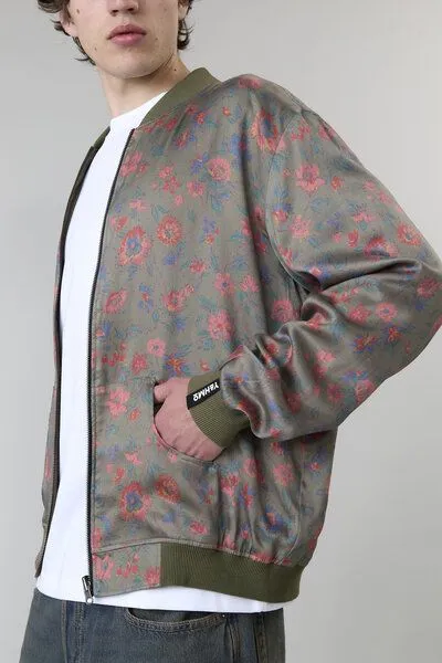 Yahmo Yahmo Cupro/Tencel Laslo Wendejacke, Daydream/olive (grün), – Produktbild 3 von 4