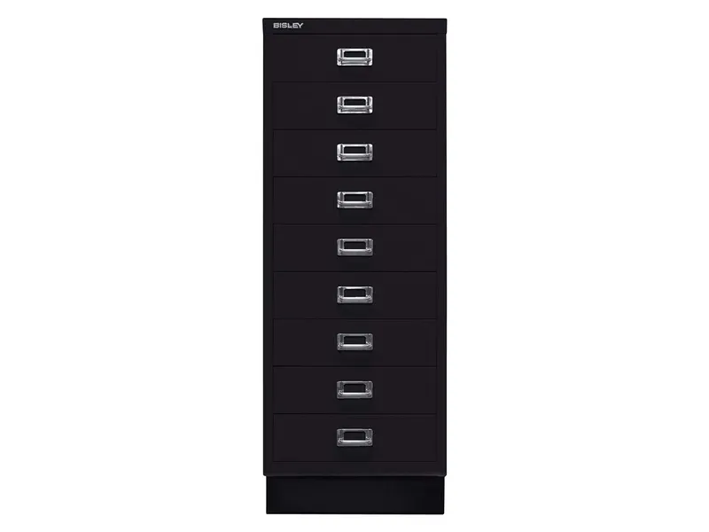 Bisley Bisley Schubladenschrank "MultiDrawer" DIN A3 mit 9 Schubladen schwarz – Produktbild 1 von 1