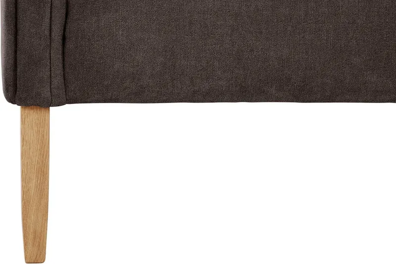 Home affaire Küchensofa Moro Couch mit Federkern, bequem, Breite 142cm, in verschiedenen Stoffen und Farben, Braun, – Produktbild 5 von 5