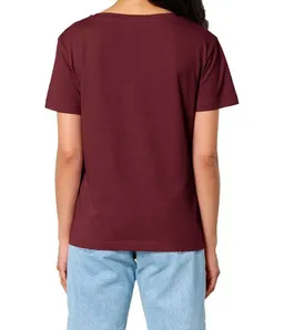 YTWOO YTWOO Damen-Scoop-Neck-T-Shirt aus Bio-Baumwolle – Produktbild 1 von 1