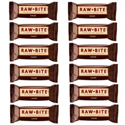 Organic Friends & Sports Organic Friends & Sports RAW BITE CACAO 12er Set 12X50 g – Produktbild 1 von 1
