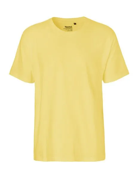 Neutral Neutral® Herren / Unisex T-Shirt von Neutral Bio Baumwolle Stabiler dicker Stoff, Dusty yellow (gelb), – Produktbild 2 von 4