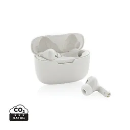 XD Collection XD COLLECTION Liberty Pro TWS-Ohrhörer aus recyceltem RCS-ABS, weiß – Produktbild 1 von 1