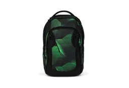 Satch Satch Schulranzen Schulrucksack MATCH PLUS Seismic Green (1 Stück), Schulranzen, ergonomisch, 30 + 5 Liter, 4 Fächer – Produktbild 1 von 1