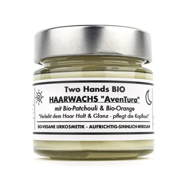 Two Hands BIO Two Hands BIO Haarwachs „AvenTura“ mit Bio-Patchouli & Bio-Orange - Bartwachs - Bio Vegan – Produktbild 1 von 1