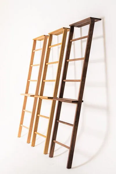 kleiderleiter_de kleiderleiter_de Kleiderleiter Natur 171 cm aus Massivholz (Eiche, Buche, Nussbaum oder Zirbe) – Produktbild 6 von 8