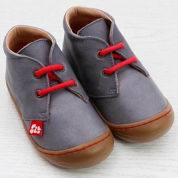 Pololo Pololo Lauflernschuh "Juan" Größen 20, Grau, – Produktbild 1 von 4