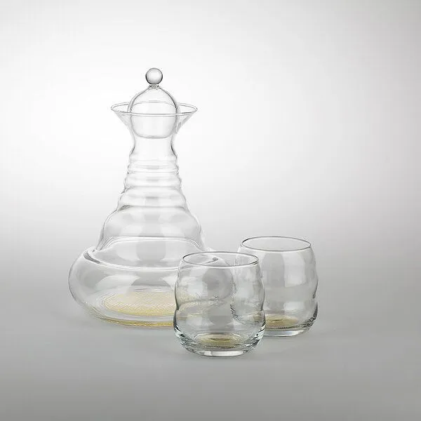 Nature´s Design Nature´s Design Karaffe Alladin Gold & Trinkbecher Mythos – Produktbild 2 von 5