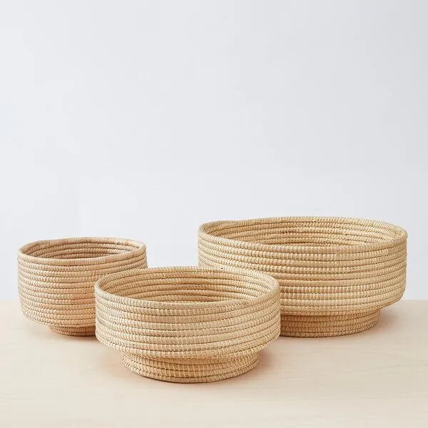 By Native By Native Kleiner Korb Dengu aus Palmfaser, handgeflochtenen – Produktbild 2 von 4