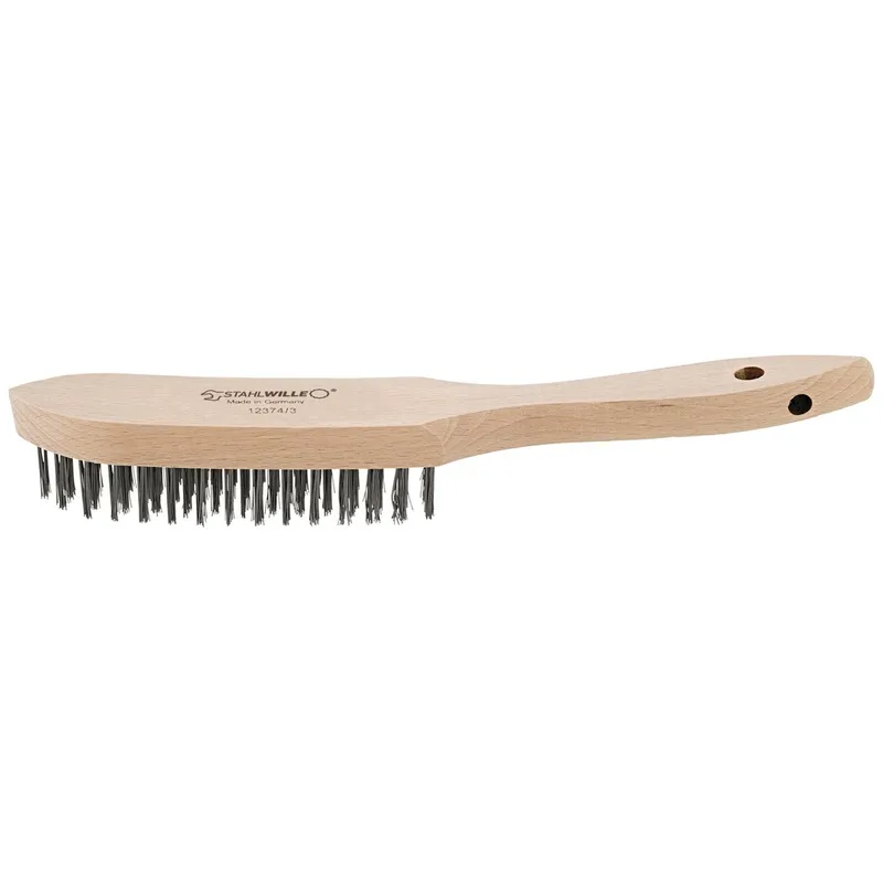Stahlwille Stahlwille Stahldrahtbürste L.285mm Stahldraht glatt 0,35 mm 5-reihig – Produktbild 1 von 1