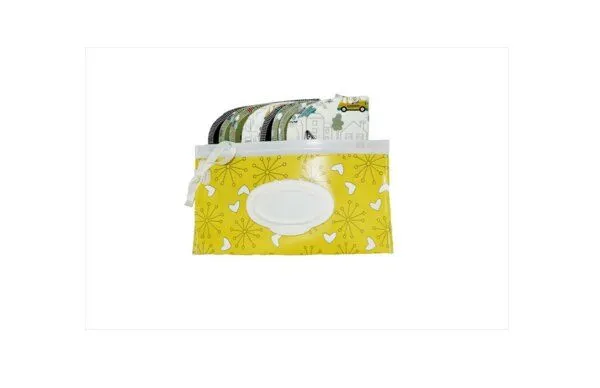 NoWaste Wrapping NoWaste Wrapping Feuchttücher Box waschbar wiederverwendbar Baby ver. Motive, Autos, – Produktbild 2 von 2