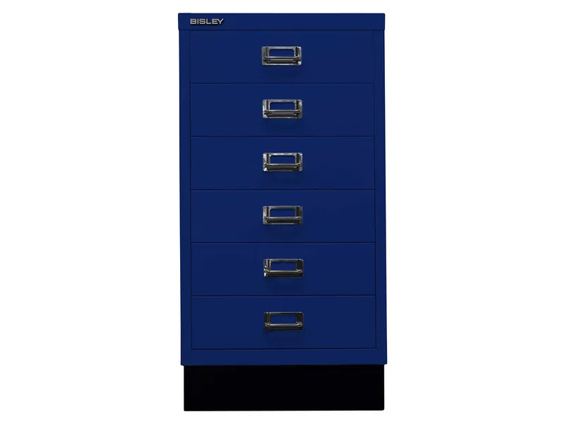 Bisley Bisley Schubladenschrank "MultiDrawer" DIN A3 mit 6 Schubladen oxfordblau – Produktbild 1 von 2