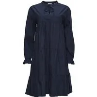 KnowledgeCotton Apparel KnowledgeCotton Apparel A-Linie Kleid - HEATHER - Above the knee dress, Blau (total eclipse), – Produktbild 1 von 1