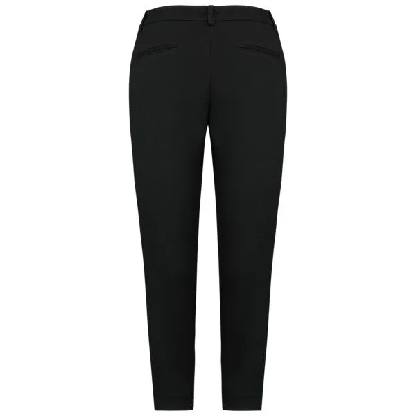 Greenspired Greenspired Umweltfreundliche 7/8-Damen Chinohose 235 g/m², Schwarz, – Produktbild 2 von 2
