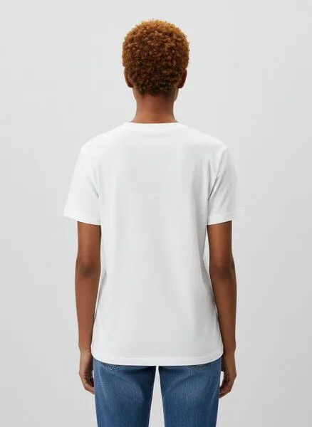 UNIPOLAR UNIPOLAR Basic T-Shirt Modell: Expressive, White, – Produktbild 2 von 2