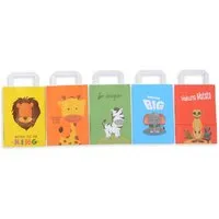 Elco ELCO Papier-Tragetaschen-Set "Safari Bund" 26 x 18 x 8 cm, 10 Stk. – Produktbild 1 von 1
