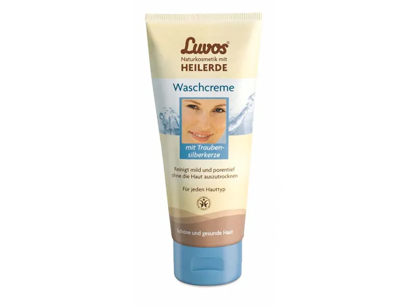 Luvos Luvos Waschcreme mit Heilerde & Traubensilberkerze – Produktbild 1 von 3