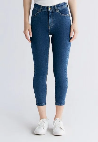 Evermind Evermind W's Skinny Fit-WS1014, Lapis blue, – Produktbild 2 von 3