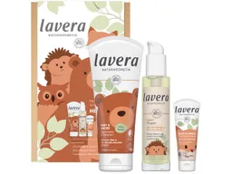 lavera lavera Bio-Geschenkset 'Baby & Kinder', Waschlotion/Shampoo, Pflegeöl & Wundschutzcreme – Produktbild 1 von 1