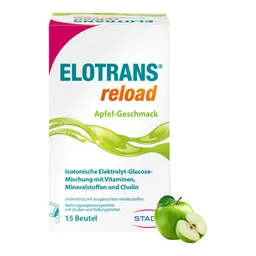 ELOTRANS ELOTRANS reload Elektrolyt-Pulver Apfel – Produktbild 1 von 1