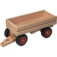 Fagus Fagus LKW-Kipper-Anhänger aus massivem Buchenholz 33 cm langer Anhänger aus Holz, Natur, – Produktbild 1 von 1
