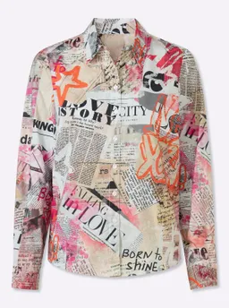 heine Druckbluse ecru-bedruckt – Produktbild 1 von 1