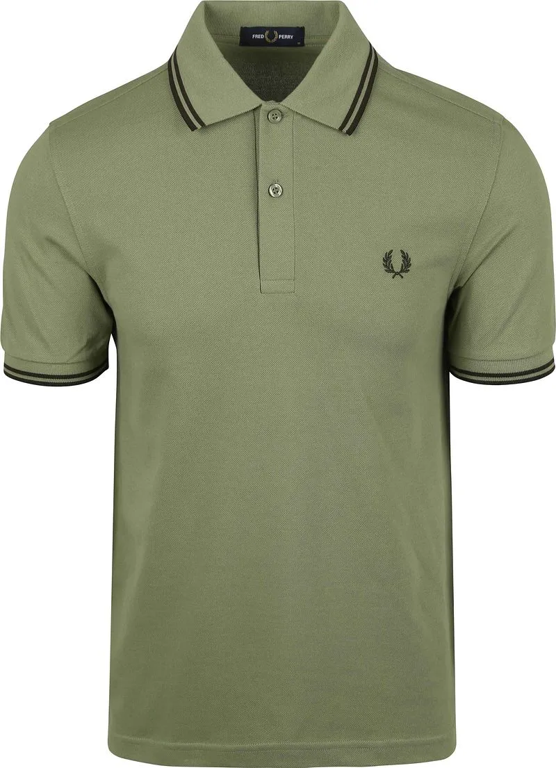 Fred Perry Fred Perry Polo M3600 Grün Y64 - Größe M, Grün, – Produktbild 2 von 4