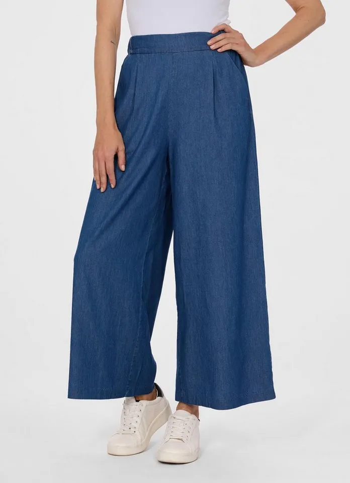 ragwear ragwear Schlaghose LOGGAN DENIM softer Denim, washed, Blau, – Produktbild 1 von 3