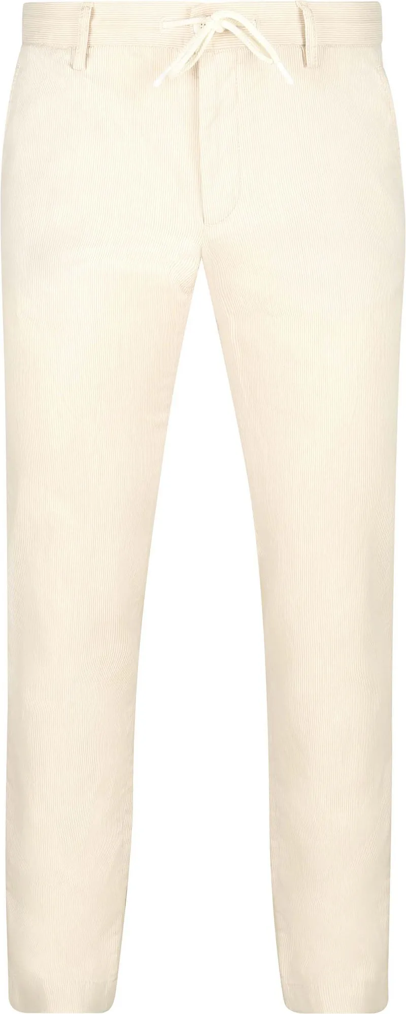 Alberto Alberto Hose Jump Stripe Ecru - Größe W 33 - L 34, Beige, – Produktbild 1 von 4