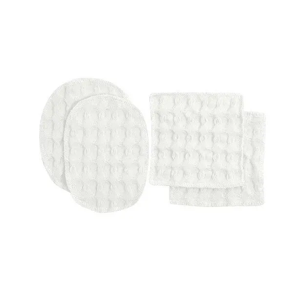 The Organic Company The Organic Company 4er Set Make-up Pads aus Bio-Baumwolle, Natural white, – Produktbild 1 von 2