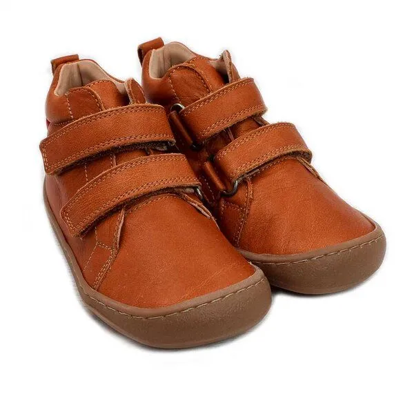 Pololo Pololo Barfuß-Halbschuh "ECO" aus pflanzlich gegerbtem Leder, unisex, Gr. 22-34, Braun, – Produktbild 1 von 4