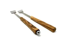 Olivenholz erleben Olivenholz erleben Rückenkratzer mit ausziehbarem Arm und Griff aus Olivenholz – Produktbild 1 von 1
