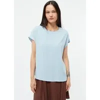 Givn Berlin Givn Berlin T-Shirt-Bluse GBFENNA aus LENZING ECOVERO, Ice water blue, – Produktbild 1 von 1